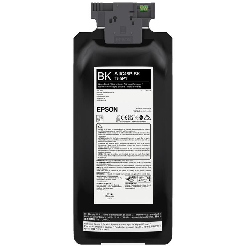 Epson Sjic48p-Bk Cartucho De Tinta 1 Pieza(S) Original Negro