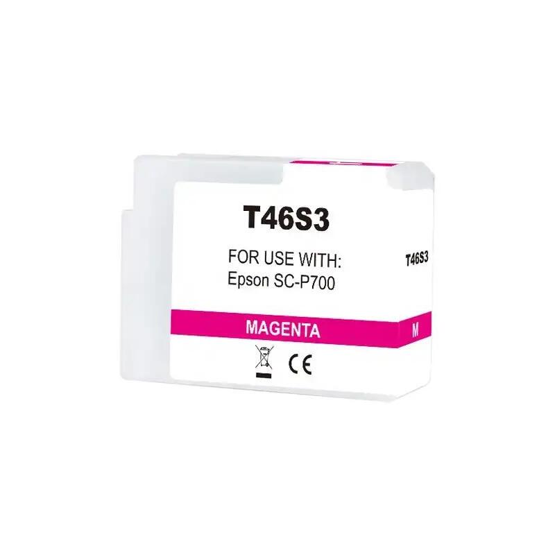 Epson T46s3 Magenta Vivido Tinta Generica - Reemplaza C13t46s300