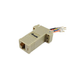 Equip Adapter Db9 Serial->Rj45 H/H 8pin Gris Bolsa De Plástico
