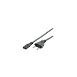 Equip Cable Alimentacion - Conector Iec C7 A 2 Pin Euro - 1.8m