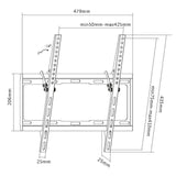 Equip Soporte Pared 650311 Para Pantallas Planas De 32\1 A 55\1 Inclinable 14º Vertic