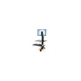Ergotron 97-845 Mueble Y Soporte Para Dispositivo Multimedia Negro Carro Para Administración De Tabletas