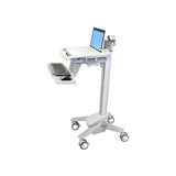 Ergotron Styleview Emr Laptop Cart, Sv40 Aluminio, Gris, Blanco Portátil Carro Multimedia