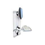 Ergotron Styleview Vertical Lift, Patient Room 61 Cm (24") Blanco