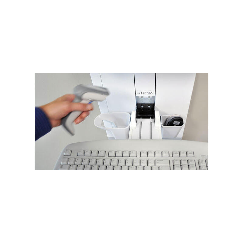 Ergotron Styleview Vertical Lift, Patient Room 61 Cm (24") Blanco