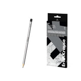 Erichkrause Art Pack De 12 Lapices De Grafito - Durezas Surtidas 5h-5b - Cuerpo Hexagonal - Pegado Completo De La Mina
