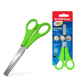 Erichkrause Joy - Tijeras Para Zurdos - Cuchillas De Acero Inoxidable - Extremos Redondeados - Resistente A La Corrosion - Mangos De Plastico Resistente - Color/Diseño Variado