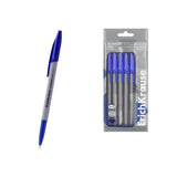 Erichkrause Slender Stick Grey Pack De 8 Boligrafos Con Capuchon - Punta De Aguja 0.7mm - Cuerpo Opaco Gris - Trazo