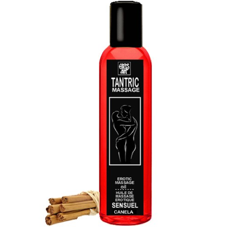 Eros-Art - Aceite Masaje Tantrico Natural Y Afrodisíaco Canela 100 Ml