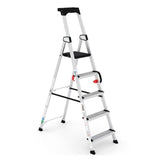 Escalera Profesional Delux De Aluminio 5 Peldaños