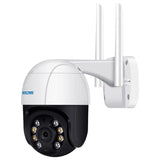 Escam Qf518 5mp P/T Wifi Blanco - Cámara De Seguridad Ip
