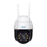 Escam Qf518 5mp P/T Wifi Blanco - Cámara De Seguridad Ip