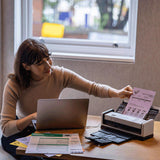 Escáner Documental Brother Ads-1300 Con Alimentador De Documentos Adf Doble Cara