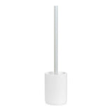 Escobillero Wc Resina Blanco Mate Ø9,5 X 40,5 Cm