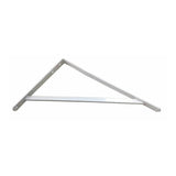Escuadra De Acero Blanco Fortex 33x50cm Edm