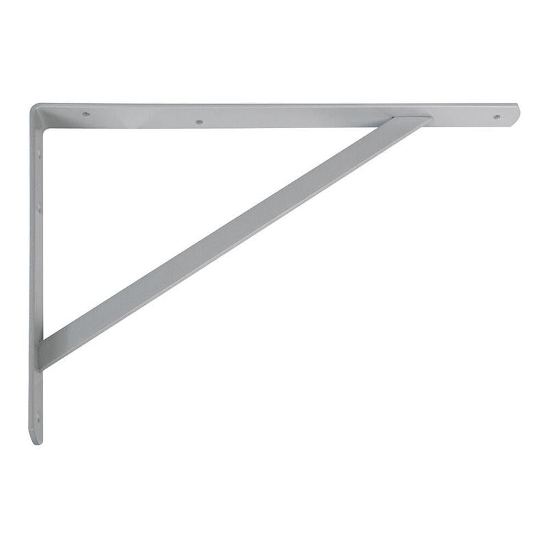 Escuadra De Acero Gris Metal (S) 9806 250 X 200 Mm