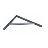 Escuadra De Acero Gris Plata Fortex 20x30cm