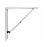 Escuadra De Acero Plegable Abat-Plan Blanco 40x40cm