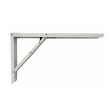 Escuadra De Acero Plegable Abat-Table Blanco 30x52cm