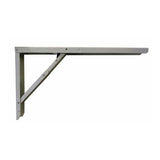 Escuadra De Acero Plegable Abat-Table Plata 30x52cm