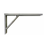 Escuadra De Acero Plegable Abat-Table Plata 30x52cm