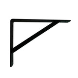 Escuadra Reforzada Plm04 Negro 400 X 280 Mm