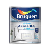 Esmalte Al Agua Para Azulejos, Gris Satinado, 750 Ml