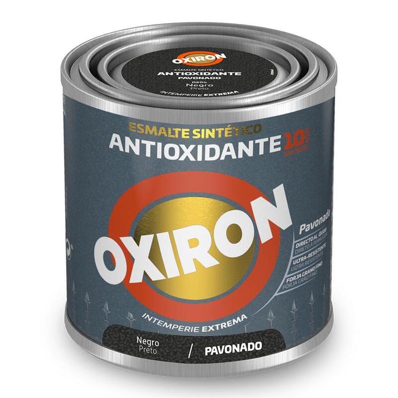 Esmalte Sintético Metálico Antioxidante Negro Pavonado 250 Ml