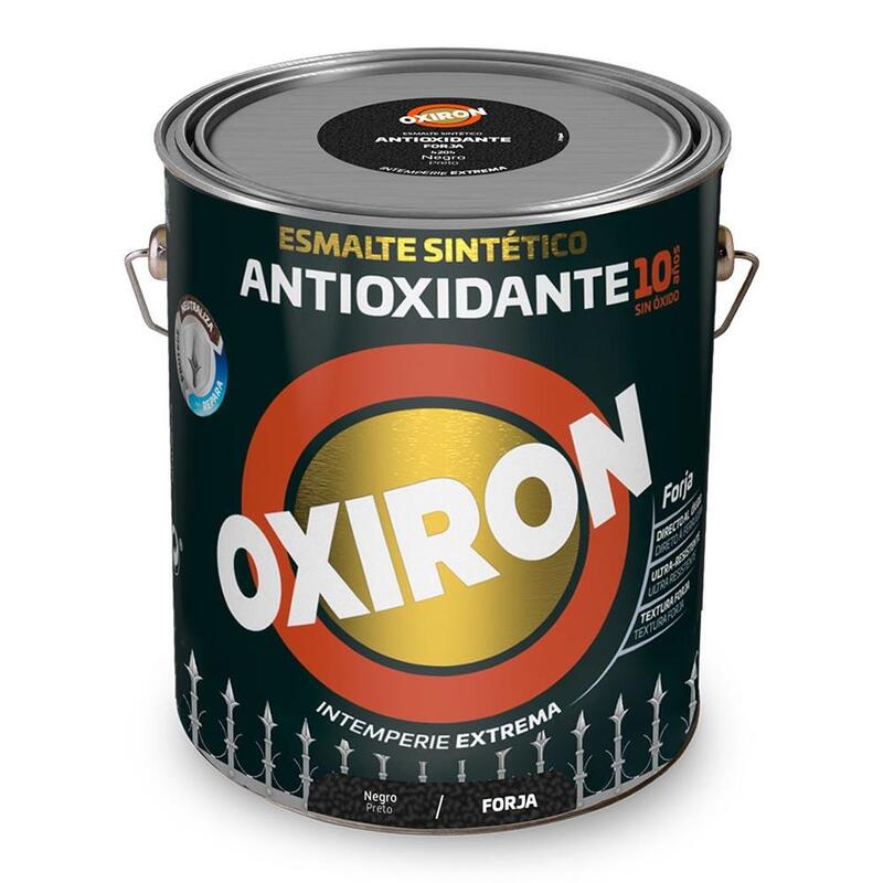 Esmalte Sintético Metálico Antioxidante Oxiron Forja Negro 4l Titan 5809028