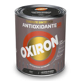 Esmalte Sintético Metálico Antioxidante Oxiron Liso Efecto Forja Negro 250ml Titan 5809096