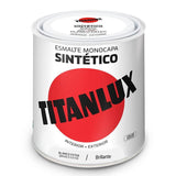 Esmalte Sintético Monocapa Brillante Blanco Exteriores 566e 250ml Titanlux 5809021