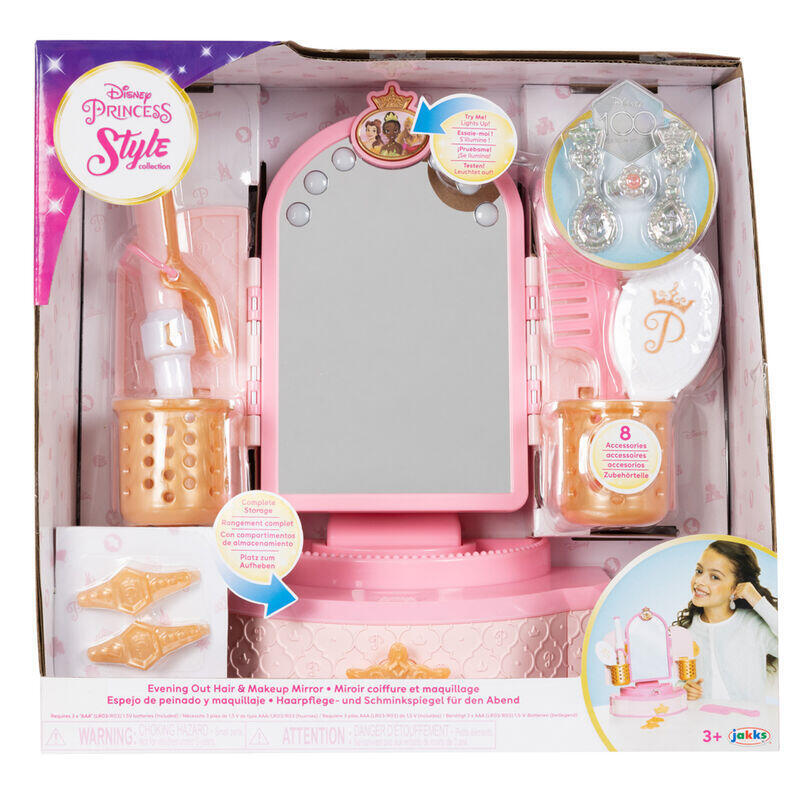 Espejo De Maquillaje Princesas Disney