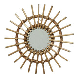 Espejo De Mimbre Ø40x2,5cm