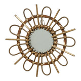 Espejo De Mimbre Ø40x2,5cm