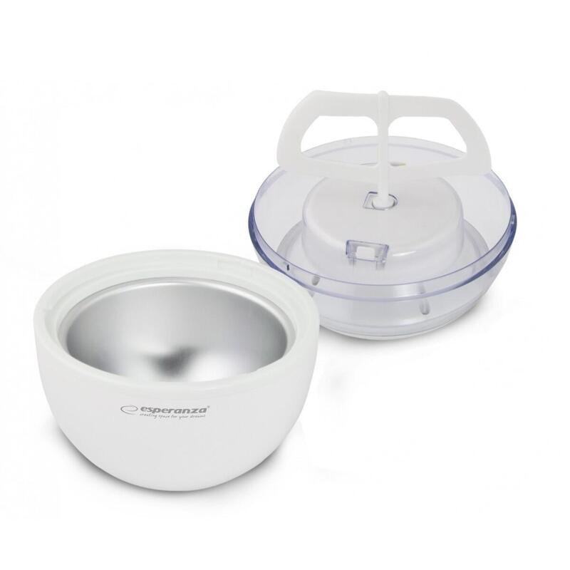 Esperanza Ice Cream  Maker Vanilla White