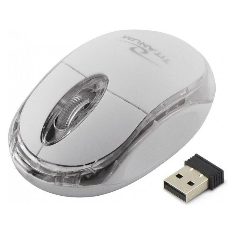 Esperanza Tm120w - Titanum Condor - Raton Óptico Inalámbrico 3d 2.4 Ghz 1000 Dpi 3d