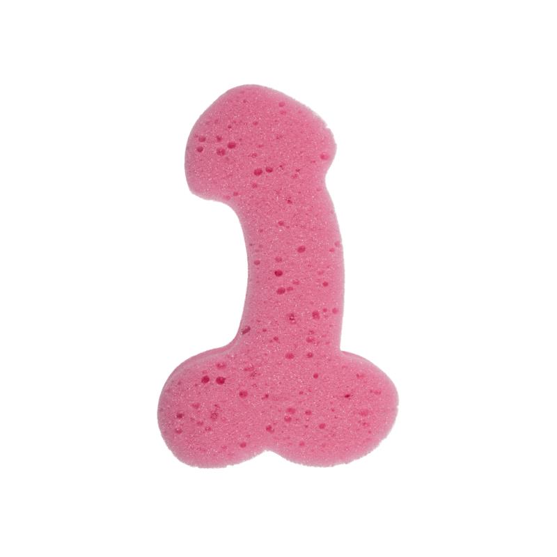 Esponja De Baño Forma De Pene Color Aleatorio 1 Unidad