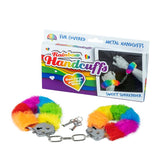 Esposas De Metal Con Pelo Color Arcoiris