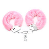 Esposas De Metal Para Muñecas Con Pelo Rosa