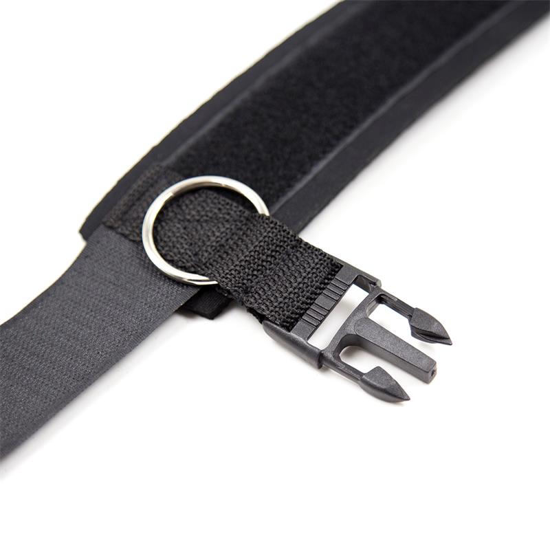 Esposas De Neopreno Con Velcro Negro