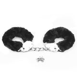 Esposas Metálicas Con Pelo Negro