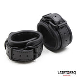 Esposas Neopreno Ajustables Negro