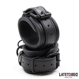 Esposas Neopreno Ajustables Negro