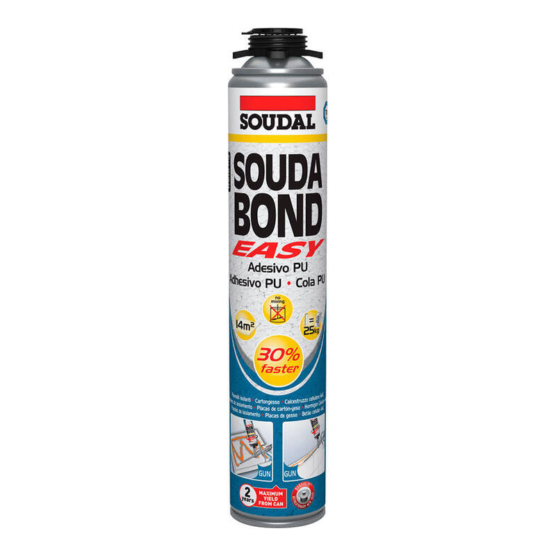 Espuma Adhesiva Soudabond Easy Pistola 750ml Soudal