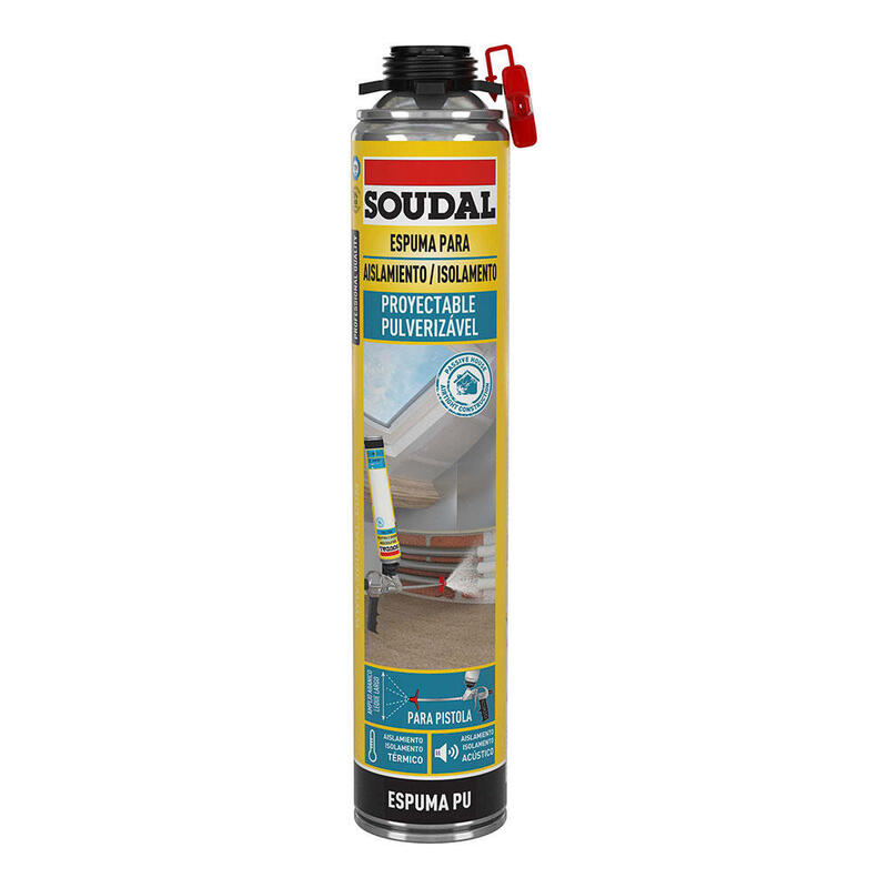 Espuma Proyectable Pistola 700ml Soudal