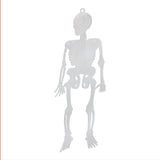 Esqueletos Halloween 10 Piezas 15cm Brillan En La Oscuridad