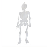 Esqueletos Halloween Brillan En La Oscuridad 15 Cm, 10 Uds