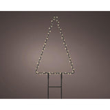 Estaca Microled En Forma De Pino, Para Exterior, 18x0,6x27cm. Lumineo