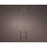 Estaca Microled En Forma De Pino, Para Exterior, 18x0,6x27cm. Lumineo