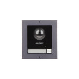 Estación De Puerta Modular Superficie Profesional Videoportero Ip Cámara 2mp Botón Ip65 2 Relés Entrada Alarma 4ch Hikvision